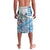 Hawaiian Abstract Sea Turtle Lavalava Polynesian Tapa Art and Kakau Tattoo White WaterColor - Polynesian Pride