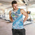Hawaiian Abstract Sea Turtle Men Tank Top Polynesian Tapa Art and Kakau Tattoo White WaterColor - Polynesian Pride