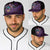 Hawaiian Abstract Sea Turtle Baseball Net Cap Polynesian Tapa Art and Kakau Tattoo Purple WaterColor - Polynesian Pride