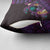 Hawaiian Abstract Sea Turtle Pillow Cover Polynesian Tapa Art and Kakau Tattoo Purple WaterColor - Polynesian Pride