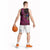 Hawaiian Abstract Sea Turtle Basketball Jersey Polynesian Tapa Art and Kakau Tattoo Pink WaterColor - Polynesian Pride