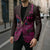 Hawaiian Abstract Sea Turtle Blazer Polynesian Tapa Art and Kakau Tattoo Pink WaterColor - Polynesian Pride