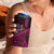 Hawaiian Abstract Sea Turtle 4 in 1 Can Cooler Tumbler Polynesian Tapa Art and Kakau Tattoo Pink WaterColor - Polynesian Pride