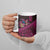 Hawaiian Abstract Sea Turtle Ceramic Mug Polynesian Tapa Art and Kakau Tattoo Pink WaterColor - Polynesian Pride