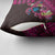 Hawaiian Abstract Sea Turtle Pillow Cover Polynesian Tapa Art and Kakau Tattoo Pink WaterColor - Polynesian Pride