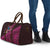 Hawaiian Abstract Sea Turtle Travel Bag Polynesian Tapa Art and Kakau Tattoo Pink WaterColor - Polynesian Pride
