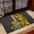 Hawaii Island Rubber Doormat Hawaiian Warrior and Kakau Symbols Abstract Tattoo LT03 - Polynesian Pride