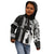Hawaii Island Kid Hoodie Hawaiian King and Kakau Symbols Abstract Shoulder Tattoo LT03 - Polynesian Pride