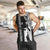 Hawaii Island Men Tank Top Hawaiian King and Kakau Symbols Abstract Shoulder Tattoo LT03 - Polynesian Pride