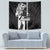 Hawaii Island Tapestry Hawaiian King and Kakau Symbols Abstract Shoulder Tattoo LT03 - Polynesian Pride