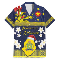 Niue Monuina e Kilisimasi Family Matching Mermaid Dress and Hawaiian Shirt Christmas Uga - Niue Map and Emblem with Hiapo Art Pattern