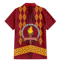 Tonga Beulah College Family Matching Mermaid Dress and Hawaiian Shirt Ngatu and Polynesian Pattern LT03 - Polynesian Pride