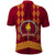Tonga Beulah College Polo Shirt Ngatu and Polynesian Pattern LT03 - Polynesian Pride