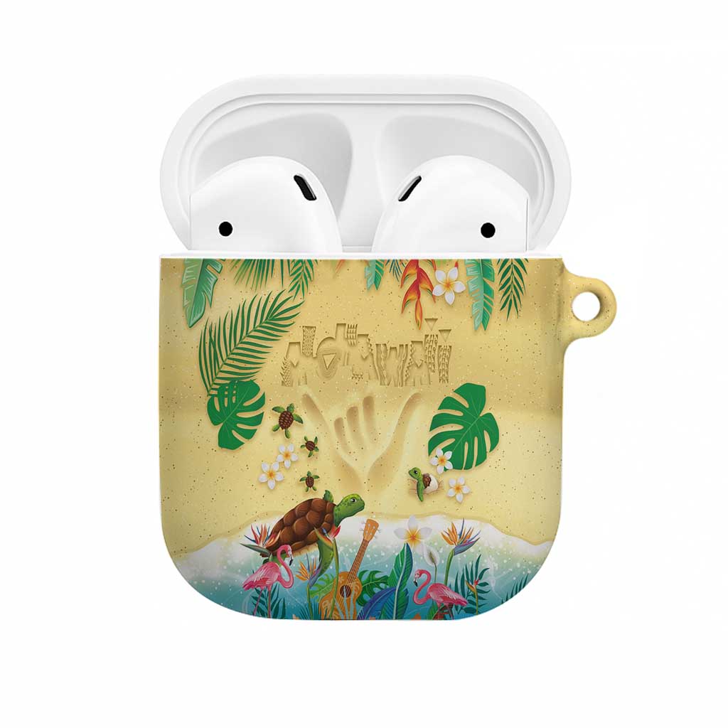 Hawaiian Alohawaii AirPods Case Tropical Plants and Animals on The Beach LT03 Multicolor - Polynesian Pride