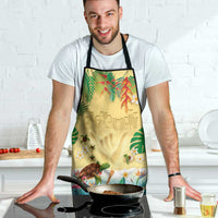 Hawaiian Alohawaii Apron Tropical Plants and Animals on The Beach - Polynesian Pride