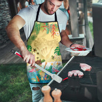 Hawaiian Alohawaii Apron Tropical Plants and Animals on The Beach - Polynesian Pride