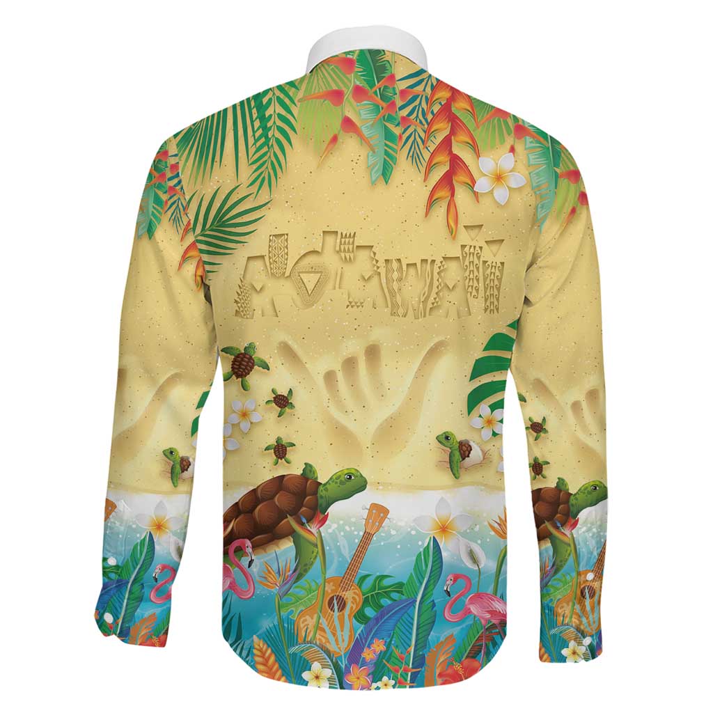 Hawaiian Alohawaii Family Matching Puletasi and Hawaiian Shirt Tropical Plants and Animals on The Beach LT03 - Polynesian Pride