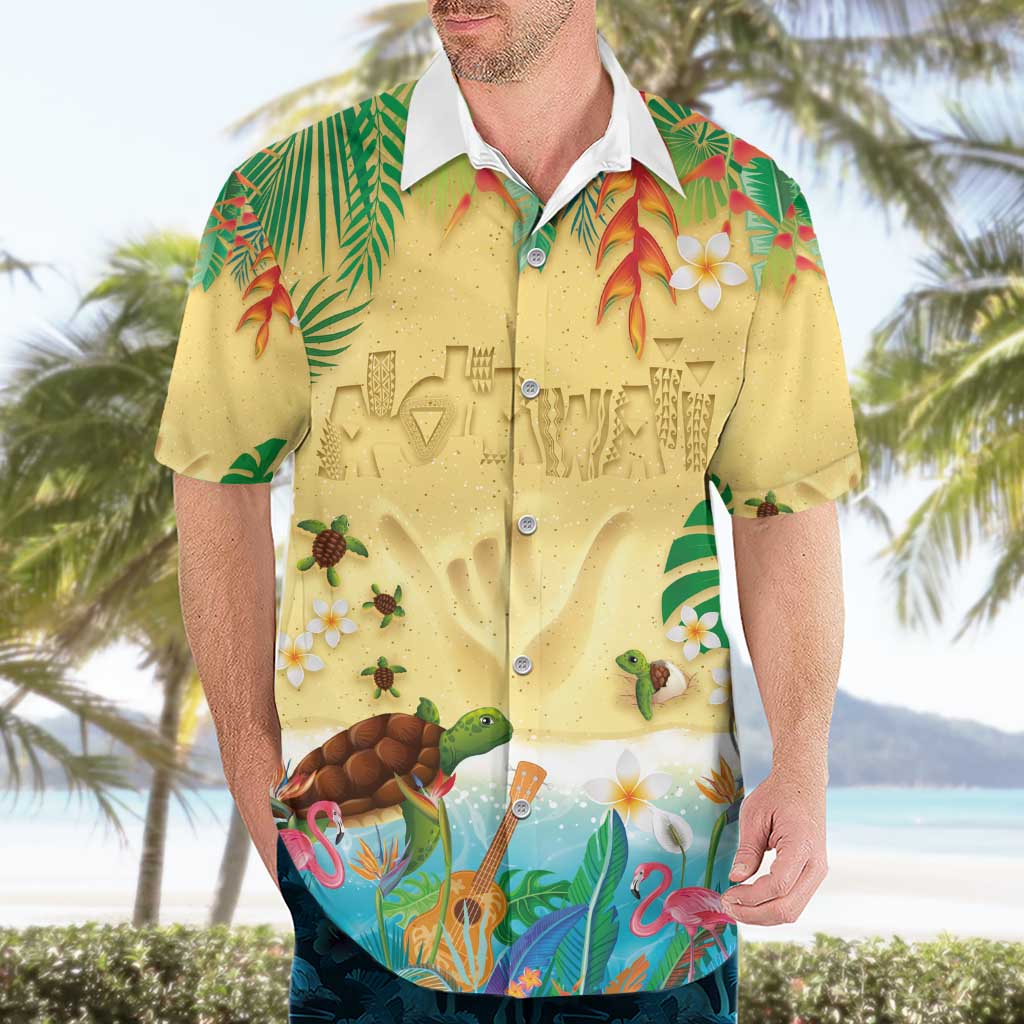 Hawaiian Alohawaii Hawaiian Shirt Tropical Plants and Animals on The Beach - Polynesian Pride