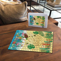 Hawaiian Alohawaii Puzzle Tropical Plants and Animals on The Beach - Polynesian Pride