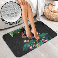 Hawaiian Alohawaii Bathroom Set Tribal Sea Animals Tattoo and Tropical Plants - Polynesian Pride