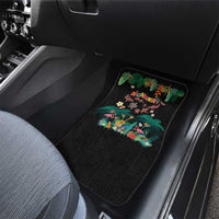 Hawaiian Alohawaii Car Mats Tribal Sea Animals Tattoo and Tropical Plants - Polynesian Pride
