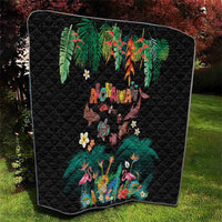 Hawaiian Alohawaii Quilt Tribal Sea Animals Tattoo and Tropical Plants - Polynesian Pride