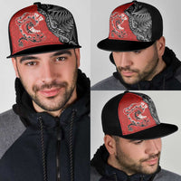Aotearoa Toitu Te Tiriti Mesh Trucker Cap Taniwha Tribal Motifs