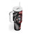 Tonga and New Zealand Together Tumbler With Handle Ngatu Art Tribal-Maori Tattoo and Silver Fern