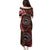 Tonga and Australia Together Family Matching Puletasi and Hawaiian Shirt Ngatu Art Tribal Aboriginal Tattoo Pattern
