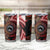 Tonga and Australia Together Tumbler Cup Ngatu Art Tribal-Aboriginal Tattoo Pattern