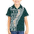 Hawaii Plumeria Tribal Vintage Kid Hawaiian Shirt Special Turquoise