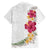 Hawaiian Plumeria and Hibiscus Hawaiian Shirt White Mode