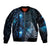 New Zealand Matariki Bomber Jacket The Tribal Maori Face and Silver Fern