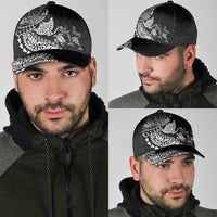 Hawaiian Kakau Tribal Sea Animals Tattoos Classic Cap Black Color