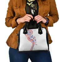 Hawaiian Kakau Tribal Sea Animals Tattoos Shoulder Handbag Hawaii Flag Color Inspired LT03 - Polynesian Pride