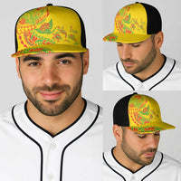 Hawaiian Kakau Tribal Sea Animals Tattoos Baseball Net Cap Kanaka Maoli Flag Color Inspired LT03 - Polynesian Pride
