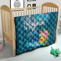Personalised Tuvalu Independence Day Quilt Tuvaluan Tribal Flag Style LT03 - Polynesian Pride