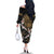 Hawaii and Japanese Together Family Matching Off The Shoulder Long Sleeve Dress and Hawaiian Shirt Cranes Birds with Kakau Pattern