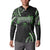Traditional Art Hawaiian Kakau Tattoos Button Sweatshirt Green Color - Polynesian Pride