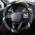 Traditional Art Hawaiian Kakau Tattoos Steering Wheel Cover Green Color - Polynesian Pride