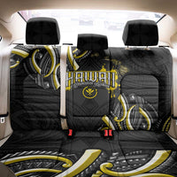 Traditional Art Hawaiian Kakau Tattoos Back Car Seat Cover Yellow Color - Polynesian Pride
