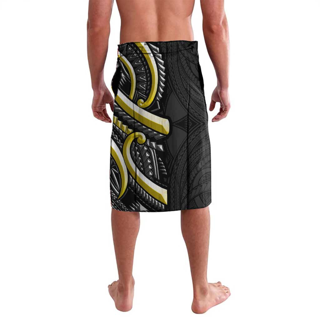 Traditional Art Hawaiian Kakau Tattoos Lavalava Yellow Color - Polynesian Pride