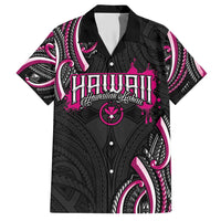 Traditional Art Hawaiian Kakau Tattoos Hawaiian Shirt Pink Color - Polynesian Pride