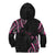 Traditional Art Hawaiian Kakau Tattoos Kid Hoodie Pink Color - Polynesian Pride