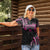 Traditional Art Hawaiian Kakau Tattoos Women Polo Shirt Pink Color - Polynesian Pride