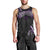 Traditional Art Hawaiian Kakau Tattoos Men Tank Top Purple Color - Polynesian Pride