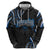 Traditional Art Hawaiian Kakau Tattoos Hoodie Blue Color - Polynesian Pride