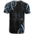 Traditional Art Hawaiian Kakau Tattoos T Shirt Blue Color - Polynesian Pride
