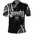 Traditional Art Hawaiian Kakau Tattoos Polo Shirt White - Polynesian Pride