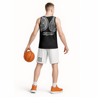 Samoa Traditional Tattoo Basketball Jersey Tribal Tatau Pattern